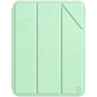 Nillkin Nillkin - Tablethoes geschikt voor iPad Air 10.9 (2020) - iPad hoes Met Sleep/Wake-up Functie - Trifold Hoes - Met Pencil Houder en Stand functie - Mint Groen