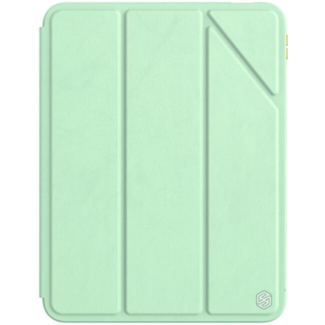 Nillkin - Tablethoes geschikt voor iPad Air 10.9 (2020) - iPad hoes Met Sleep/Wake-up Functie - Trifold Hoes - Met Pencil Houder en Stand functie - Mint Groen