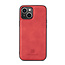 CaseMe - Telefoonhoesje geschikt voor iPhone 14 Plus - Back Cover - Met Magnetische Pasjeshouder - Rood