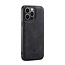CaseMe - Telefoonhoesje geschikt voor iPhone 14 Pro - Back Cover - Met Magnetische Pasjeshouder - Zwart
