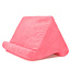 Case2go Tablet Houder - Pilow Pad - Tablet kussen - Leeskussen - Ergonomisch design - 3 kijkhoeken - Roze