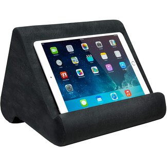 Case2go Tablet Houder - Pilow Pad - Tablet kussen - Leeskussen - Ergonomisch design - 3 kijkhoeken - Zwart