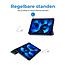 Tablethoes met screenprotector geschikt voor Apple iPad 11 (2025) A16 / iPad 10.9 (2022) - a16 hoes 2025 - iPad hoes 2025 - iPad hoes 10e generatie - Auto/Wake Functie - Tri-Fold - Donker Groen