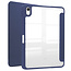 Case2go - Tablet hoes geschikt voor iPad 10 10.9 (2022) - Trifold case met Auto/Wake functie en Magneetsluiting - Donker Blauw