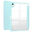 Case2go - Tablet hoes geschikt voor iPad 10 10.9 (2022) - Trifold case met Auto/Wake functie en Magneetsluiting - Licht Blauw