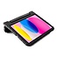 Case2go- Tablet hoes geschikt voor Apple iPad 10 10.9 (2022) - Kinderhoes met handvat - Schokbestendige Kids cover - Zwart