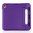 Case2go- Tablet hoes geschikt voor Apple iPad 11 (2025) A16 / Apple iPad 10.9 (2022) - Kinderhoes met handvat - Schokbestendige Kids cover - Paars