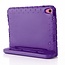Case2go- Tablet hoes geschikt voor Apple iPad 11 (2025) A16 / Apple iPad 10.9 (2022) - Kinderhoes met handvat - Schokbestendige Kids cover - Paars