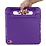 Case2go- Tablet hoes geschikt voor Apple iPad 11 (2025) A16 / Apple iPad 10.9 (2022) - Kinderhoes met handvat - Schokbestendige Kids cover - Paars
