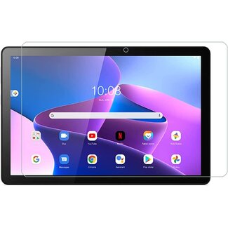 Case2go - Screenprotector geschikt voor Lenovo Tab M10 (3e generatie) (TB328FU, TB328XU) - 10.1 inch - Tempered Glass screenprotector - Case Friendly - Transparant