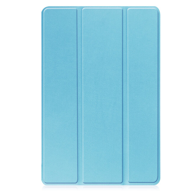 Case2go - Tablet hoes & Screenprotector geschikt voor Lenovo Tab M10 (3e generatie) (TB328FU, TB328XU) - 10.1 inch - Tri-Fold Book Case met Auto/Wake functie - Licht blauw
