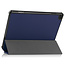 Case2go - Tablet hoes & Screenprotector geschikt voor Lenovo Tab M10 (3e generatie) (TB328FU, TB328XU) - 10.1 inch - Tri-Fold Book Case met Auto/Wake functie - Donker Blauw