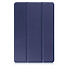 Case2go - Tablet hoes & Screenprotector geschikt voor Lenovo Tab M10 (3e generatie) (TB328FU, TB328XU) - 10.1 inch - Tri-Fold Book Case met Auto/Wake functie - Donker Blauw