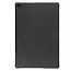 Case2go - Tablet hoes & Screenprotector geschikt voor Lenovo Tab M10 (3e generatie) (TB328FU, TB328XU) - 10.1 inch - Tri-Fold Book Case met Auto/Wake functie - Zwart