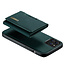 CaseMe - Telefoonhoesje geschikt voor iPhone 13 Pro - Back Cover - Met Magnetische Pasjeshouder - Groen