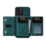 CaseMe - Telefoonhoesje geschikt voor iPhone 13 Pro - Back Cover - Met Magnetische Pasjeshouder - Groen