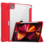 Tablet hoes geschikt voor Apple iPad Pro 11 (2022 / 2021 / 2020 / 2018) - Trifold case met Auto/Wake functie en Magneetsluiting - Rood