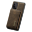 CaseMe - Telefoonhoesje geschikt voor Samsung Galaxy A53 - Back Cover - Met Magnetische Pasjeshouder - Bruin