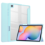 Tablet hoes geschikt voor Samsung Galaxy Tab S6 Lite (2022 / 2020) - Trifold case met Auto/Wake functie en Magneetsluiting - Licht Blauw