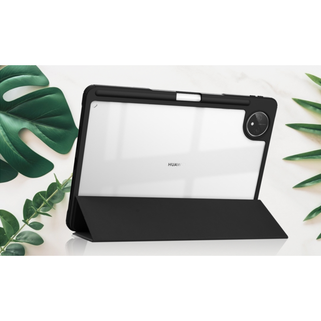 Tablet hoes geschikt voor Huawei MatePad Pro 11 (2022) - Trifold case met Auto/Wake functie en Magneetsluiting - Zwart