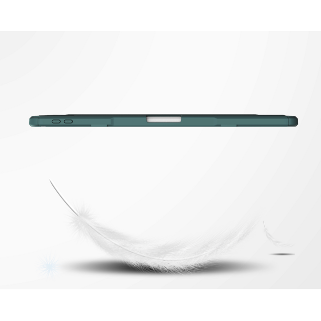 Tablet hoes geschikt voor Huawei MatePad Pro 11 (2022) - Trifold case met Auto/Wake functie en Magneetsluiting - Donker Groen
