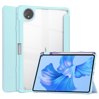 Case2go Tablet hoes geschikt voor Huawei MatePad Pro 11 (2022) - Trifold case met Auto/Wake functie en Magneetsluiting - Licht Blauw