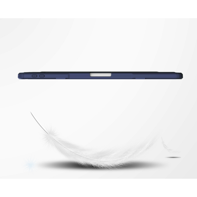 Tablet hoes geschikt voor Huawei MatePad Pro 11 (2022) - Trifold case met Auto/Wake functie en Magneetsluiting - Donker Blauw