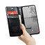 CaseMe - Telefoonhoesje geschikt voor Samsung Galaxy S23 Ultra - Wallet Book Case - Met Magnetische Sluiting - Zwart