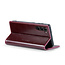 CaseMe - Telefoonhoesje geschikt voor Samsung Galaxy S23 Ultra - Wallet Book Case - Met Magnetische Sluiting - Donker Rood