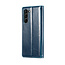 CaseMe - Telefoonhoesje geschikt voor Samsung Galaxy S23 Plus - Wallet Book Case - Met Magnetische Sluiting - Donker Blauw