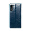 CaseMe - Telefoonhoesje geschikt voor Samsung Galaxy S23 Plus - Wallet Book Case - Met Magnetische Sluiting - Donker Blauw