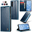 CaseMe - Telefoonhoesje geschikt voor Samsung Galaxy S23 Plus - Wallet Book Case - Met Magnetische Sluiting - Donker Blauw