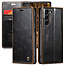 CaseMe - Telefoonhoesje geschikt voor Samsung Galaxy S23 Plus - Wallet Book Case - Met Magnetische Sluiting - Donker Bruin