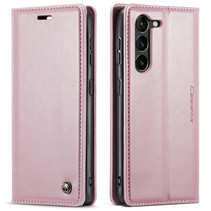 CaseMe - Telefoonhoesje geschikt voor Samsung Galaxy S23 Plus - Wallet Book Case - Met Magnetische Sluiting - Roze