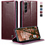 CaseMe - Telefoonhoesje geschikt voor Samsung Galaxy S23 Plus - Wallet Book Case - Met Magnetische Sluiting - Rood