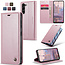 CaseMe - Telefoonhoesje geschikt voor Samsung Galaxy S23 - Wallet Book Case - Met Magnetische Sluiting - Roze