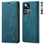 CaseMe - Telefoonhoesje geschikt voor Xiaomi 12T Pro - Wallet Book Case - Met Magnetische Sluiting - Donker Blauw