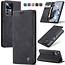 CaseMe - Telefoonhoesje geschikt voor Samsung Galaxy S23 - Wallet Book Case - Met Magnetische Sluiting - Zwart