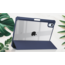 Tablet hoes geschikt voor Apple iPad Mini 6 (2021) - Trifold case met Auto/Wake functie en Magneetsluiting - Donker Blauw