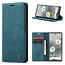 CaseMe - Telefoonhoesje geschikt voor Google Pixel 7 Pro - Wallet Book Case - Met Magnetische Sluiting - Donker Blauw