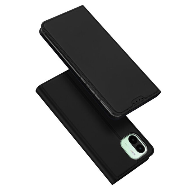 Dux Ducis - Telefoon Hoesje geschikt voor Xiaomi Redmi A1 - Skin Pro Book Case - Zwart