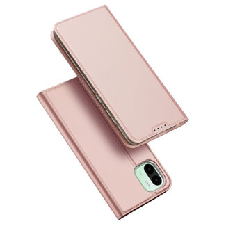Dux Ducis Dux Ducis - Telefoon Hoesje geschikt voor Xiaomi Redmi A1 - Skin Pro Book Case - Roze
