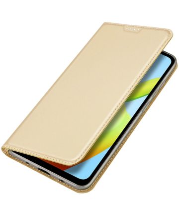 Dux Ducis - Telefoon Hoesje geschikt voor Xiaomi Redmi A1 - Skin Pro Book Case - Goud afbeelding