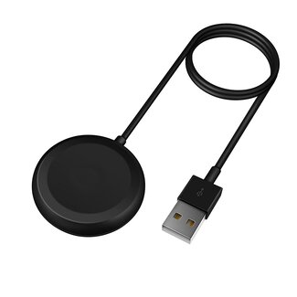 Case2go Case2go - Oplaadkabel geschikt voor Samsung Galaxy Watch 5 - USB kabel - 1 meter - Zwart