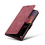 CaseMe - Telefoonhoesje geschikt voor Samsung Galaxy S23 Ultra - Back Cover - Wallet Book Case - Rood