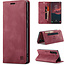 CaseMe - Telefoonhoesje geschikt voor Samsung Galaxy S23 Plus - Back Cover - Wallet Book Case - Rood