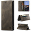 CaseMe - Telefoonhoesje geschikt voor Samsung Galaxy S23 - Back Cover - Wallet Book Case - Donker Bruin