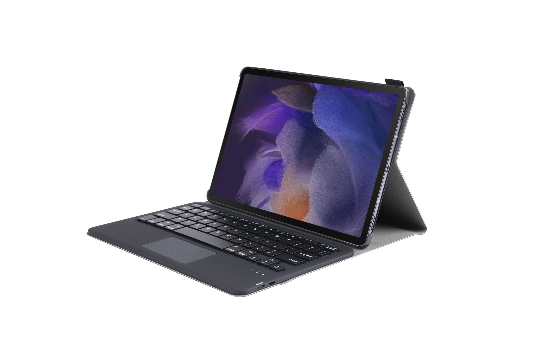 paling tegel atoom Case2go Case2go - Tablet Toetsenbord Hoes geschikt voor Samsung Galaxy Tab  A8 (2021) 10.5 Inch - QWERTY Indeling - Bluetooth Toetsenbord met Touchpad-  Zwart | Case2go.nl