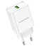 Borofone BN5 - USB Oplader - Geschikt voor Smartphones, Tablets, Etc - 18W - Wit