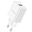 Borofone BN5 - USB Oplader - Geschikt voor Smartphones, Tablets, Etc - 18W - Wit